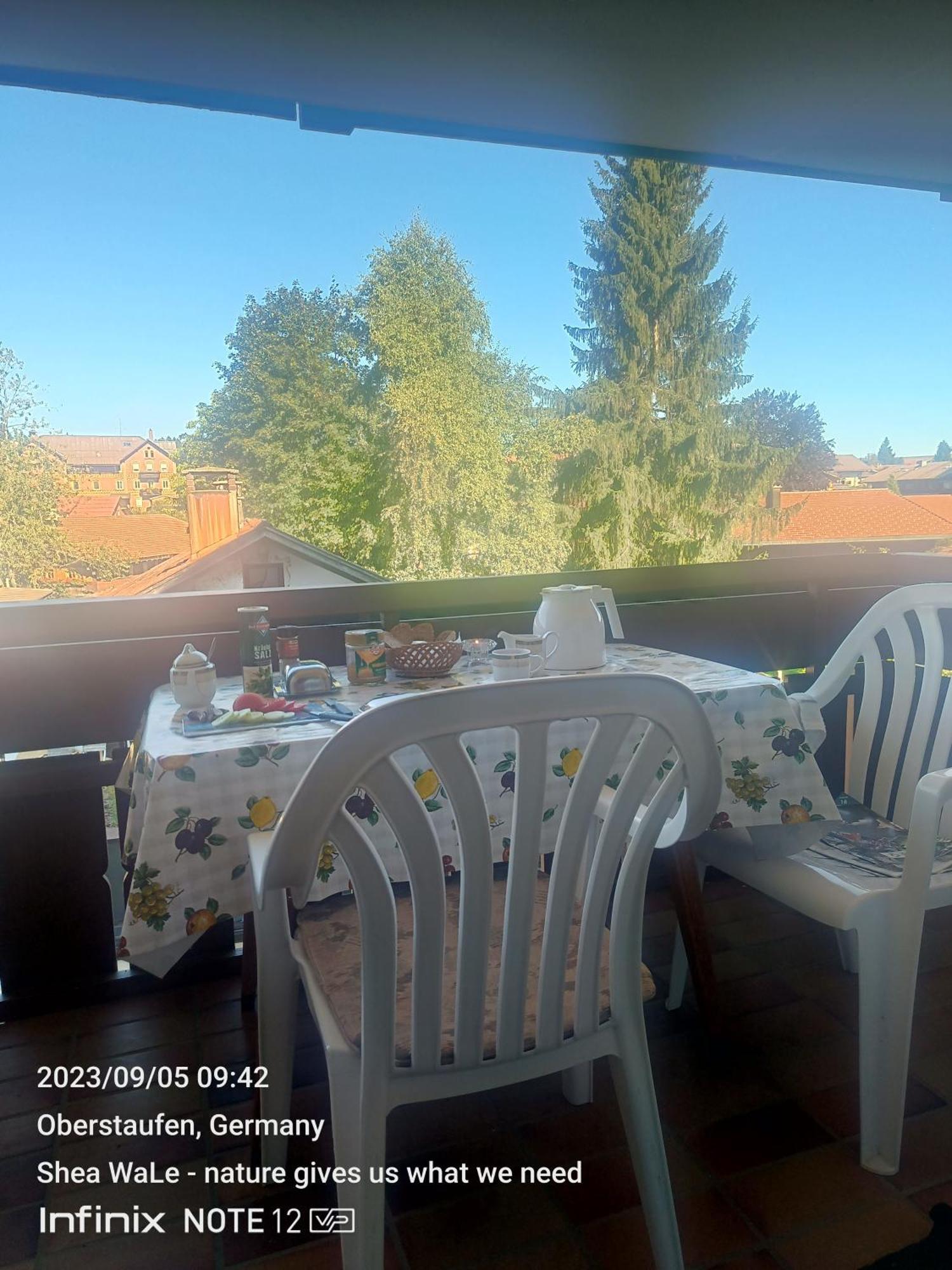 Apartment Allgaeu Vibes - Fusslaeufige Erreichbarkeit Vom Bahnhof, Echte Flatrate Fuer Internet Festnetz, Mit Aussicht, Wettergeschuetzter Balkon